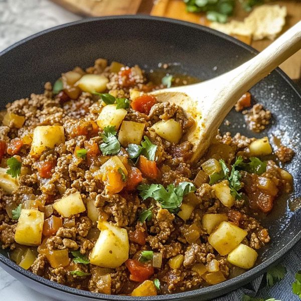 Picadillo de res a la habanera