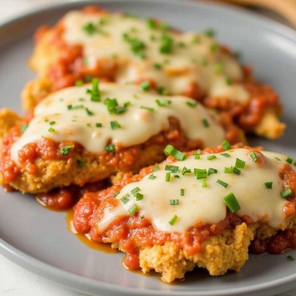 Pechuga a la parmesana
